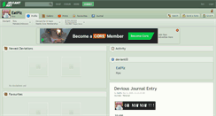 Desktop Screenshot of eatplz.deviantart.com