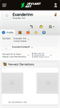 Mobile Screenshot of exanderinn.deviantart.com