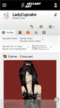 Mobile Screenshot of ladycupcake.deviantart.com
