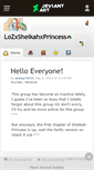 Mobile Screenshot of lozxsheikahxprincess.deviantart.com