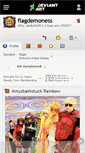 Mobile Screenshot of flagdemoness.deviantart.com