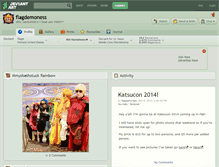 Tablet Screenshot of flagdemoness.deviantart.com