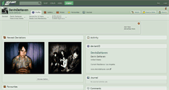 Desktop Screenshot of devindehaven.deviantart.com