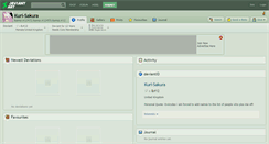 Desktop Screenshot of kuri-sakura.deviantart.com