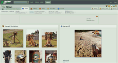 Desktop Screenshot of nexu4.deviantart.com