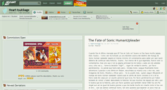 Desktop Screenshot of heart-tsukikage.deviantart.com