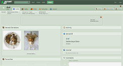 Desktop Screenshot of d-el.deviantart.com