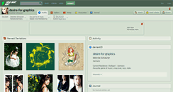 Desktop Screenshot of desire-for-graphics.deviantart.com