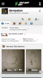 Mobile Screenshot of davepaton.deviantart.com