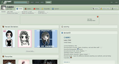 Desktop Screenshot of chibiro.deviantart.com