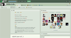 Desktop Screenshot of nheira-club.deviantart.com