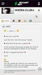 Mobile Screenshot of nheira-club.deviantart.com