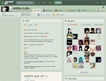 Tablet Screenshot of nheira-club.deviantart.com
