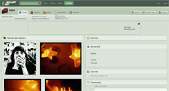 Desktop Screenshot of nesx.deviantart.com