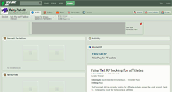 Desktop Screenshot of fairy-tail-rp.deviantart.com