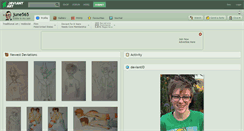 Desktop Screenshot of june565.deviantart.com