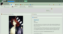 Desktop Screenshot of kazesensei.deviantart.com