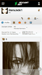 Mobile Screenshot of marajade1.deviantart.com