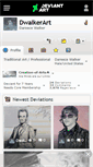 Mobile Screenshot of dwalkerart.deviantart.com