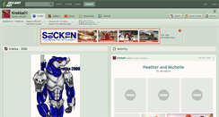 Desktop Screenshot of krekka01.deviantart.com