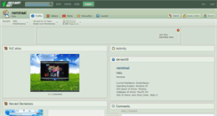 Desktop Screenshot of nemiraal.deviantart.com