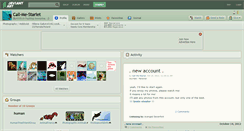 Desktop Screenshot of call-me-starlet.deviantart.com