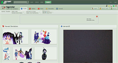 Desktop Screenshot of fagonstar.deviantart.com