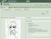 Tablet Screenshot of nako-chan.deviantart.com