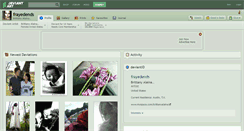 Desktop Screenshot of frayedends.deviantart.com