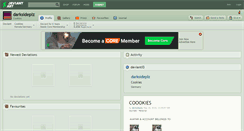 Desktop Screenshot of darksideplz.deviantart.com