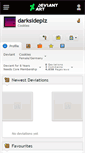 Mobile Screenshot of darksideplz.deviantart.com
