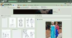 Desktop Screenshot of cartunegirl56.deviantart.com