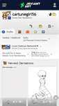 Mobile Screenshot of cartunegirl56.deviantart.com