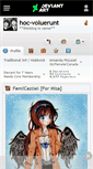 Mobile Screenshot of hoc-voluerunt.deviantart.com