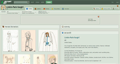 Desktop Screenshot of linkin-park-fangirl.deviantart.com
