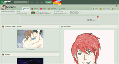 Desktop Screenshot of heyhay13.deviantart.com