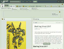 Tablet Screenshot of kaeae.deviantart.com