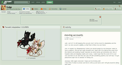Desktop Screenshot of fudge.deviantart.com