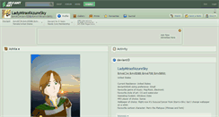 Desktop Screenshot of ladymiraofazuresky.deviantart.com