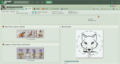 Desktop Screenshot of darkpheonixchild.deviantart.com