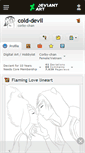 Mobile Screenshot of cold-devil.deviantart.com