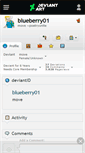 Mobile Screenshot of blueberry01.deviantart.com