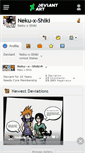 Mobile Screenshot of neku-x-shiki.deviantart.com