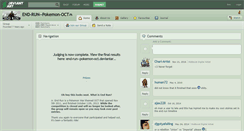 Desktop Screenshot of end-run--pokemon-oct.deviantart.com