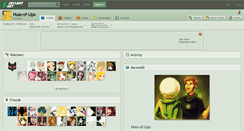 Desktop Screenshot of huss-of-lips.deviantart.com