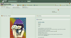 Desktop Screenshot of kouya-sura.deviantart.com