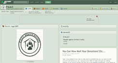 Desktop Screenshot of p-a-a-c.deviantart.com