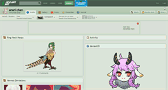 Desktop Screenshot of anari-chan.deviantart.com