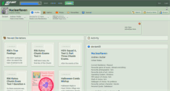 Desktop Screenshot of nuclearraven.deviantart.com