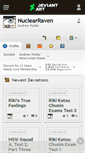 Mobile Screenshot of nuclearraven.deviantart.com